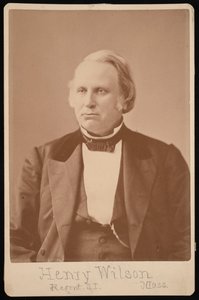 Retrato de Henry Wilson 1812-1875 de Augustus Marshall
