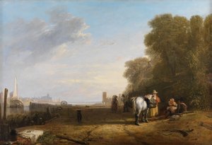 Una escena en Holanda de Augustus Wall Callcott