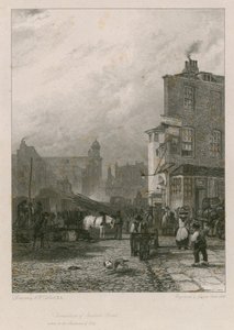 Demolición de Swallow Street, Londres de Augustus Wall Callcott