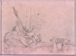 Estudios de composición de Augustus Wall Callcott