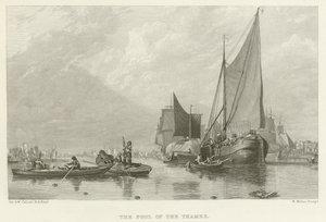 El estanque del Támesis de Augustus Wall Callcott