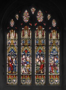 Escenas Bíblicas de David y Saúl de Augustus Welby Northmore Pugin