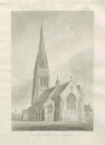 Cheadle - Iglesia Católica Romana (San Giles) de Augustus Welby Northmore Pugin