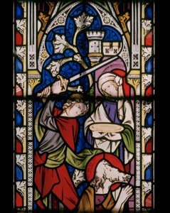 Vida de San Juan Bautista (detalle) de Augustus Welby Northmore Pugin