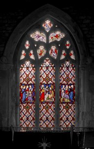 Resurrección de Lázaro, Las Marías en la Tumba y la Resurrección de la Hija de Jairo de Augustus Welby Northmore Pugin