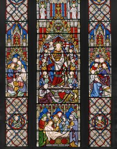 Temas de la Resurrección (detalle) de Augustus Welby Northmore Pugin