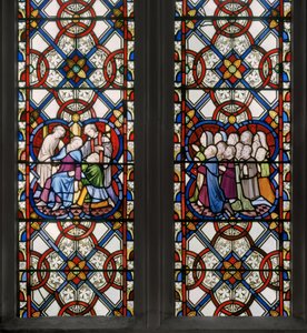 Ventana de San Jorge (detalle) de Augustus Welby Northmore Pugin