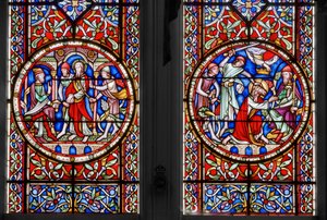 La Vida de San Pablo, Capilla de San Jorge (detalle) de Augustus Welby Northmore Pugin