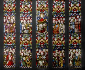 Triunfo de la Iglesia (detalle) de Augustus Welby Northmore Pugin