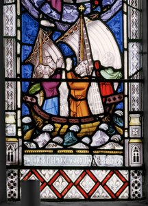 Virgen y Cristo con escenas de su vida (detalle) de Augustus Welby Northmore Pugin