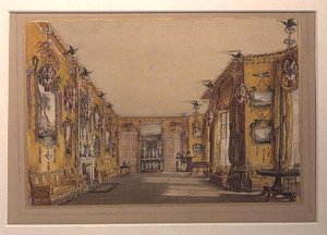 El Salón Amarillo (Norte) de Augustus Welby Pugin