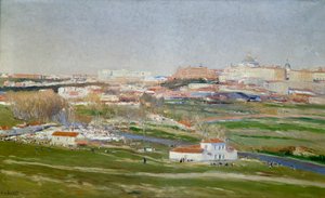 La pradera de San Isidro – Aureliano de Beruete