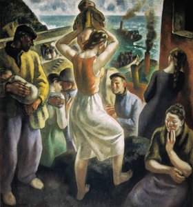 Guerra Civil Española: "El Éxodo" (pintura)