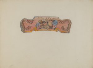 Decoración del respaldo de la silla
