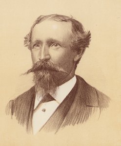 Bernhardt Otto Holtermann (litografía en color)