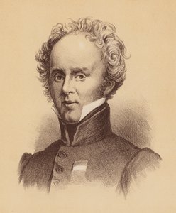 Teniente General Sir Richard Bourke, Octavo Gobernador de Nueva Gales del Sur (litografía en color)