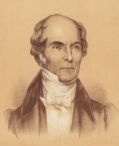 Sir Francis Forbes, Primer Presidente del Tribunal Supremo de Nueva Gales del Sur (litografía en color) de Australian School