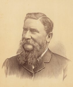 The Honourable Robert Hoddle Driberg White (litografía en color) de Australian School