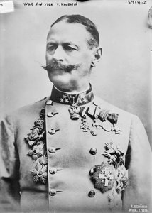 Ministro de Guerra V. Krobatin, 1914