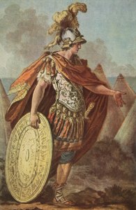 Aquiles tras la muerte de Patroclo (imprimir)