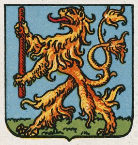 Escudo de armas de Hatvan, Hungría de Austrian School