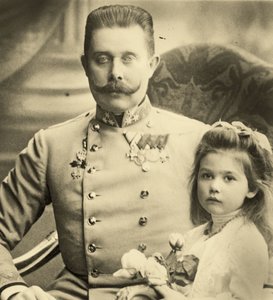 Franz Ferdinand con la princesa Sophie de Austrian School