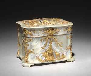 Caja de oro y nácar, c.1765 de Austrian School