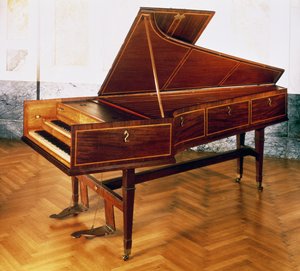 Clavicémbalo perteneciente a Franz Joseph Haydn (1732-1809) de Austrian School
