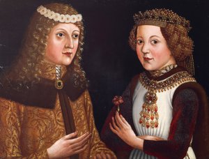 Ladislao Rey Póstumo de Bohemia y Magdalena de Valois