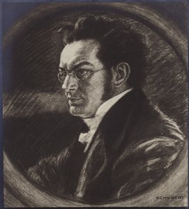 Retrato de Franz Schubert