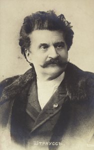 Retrato de Johann Strauss II de Austrian School