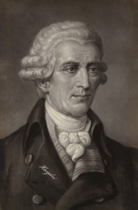 Retrato de Joseph Haydn de Austrian School