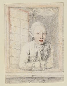 Retrato del príncipe Alberto Casimiro Augusto de Sajonia-Teschen, fundador de la Albertina de Austrian School
