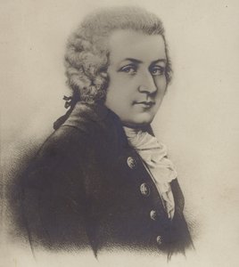 Retrato de Wolfgang Amadeus Mozart de Austrian School