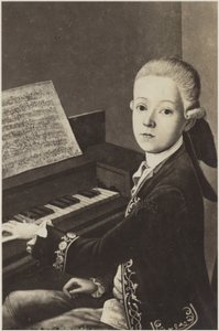 Retrato de Wolfgang Amadeus Mozart