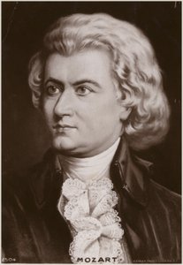 Retrato de Wolfgang Amadeus Mozart de Austrian School