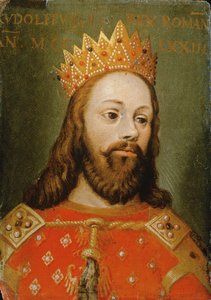 Rodolfo I (1218-91) emperador del Sacro Imperio Romano Germánico, fundador de la dinastía Habsburgo de Austrian School