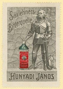 Agua mineral Saxlehners Bitterquelle de Austrian School