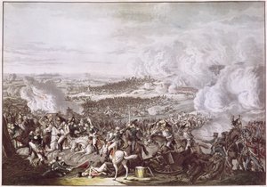 La huida de Napoleón (1769-1821) después de la Batalla de Waterloo, 18 de junio de 1815, c.1815-30