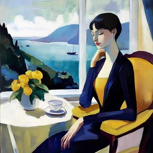 Elegante vista al mar de Avanesova Elena