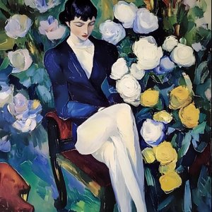 El jardín de la mujer elegante