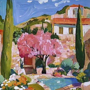 Pueblo de las Flores Rosas