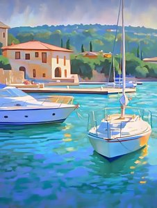 Barcos de Turquoise Harbor
