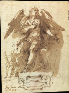 Alegoría de la voluntad de Dios de Avanzino Nucci