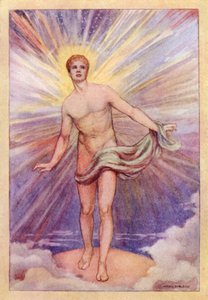 John Keats: Hyperion (litografía en color)
