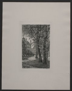 Danés:  Fra slotsparken