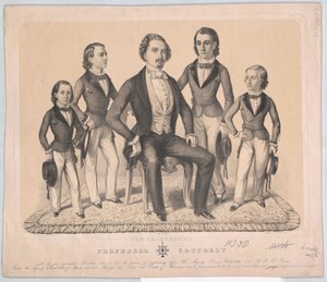 Grupo La familia de artistas Cottrely de Axel Jakob Salmson