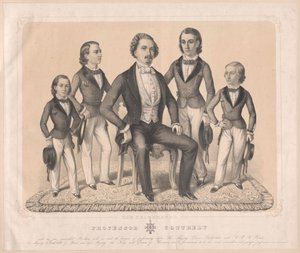 Grupo La familia de artistas Cottrely de Axel Jakob Salmson