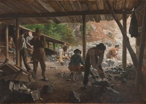 Trabajadores de piedra