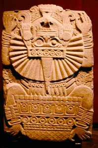 Dios de los cuerpos celestiales de Aztec